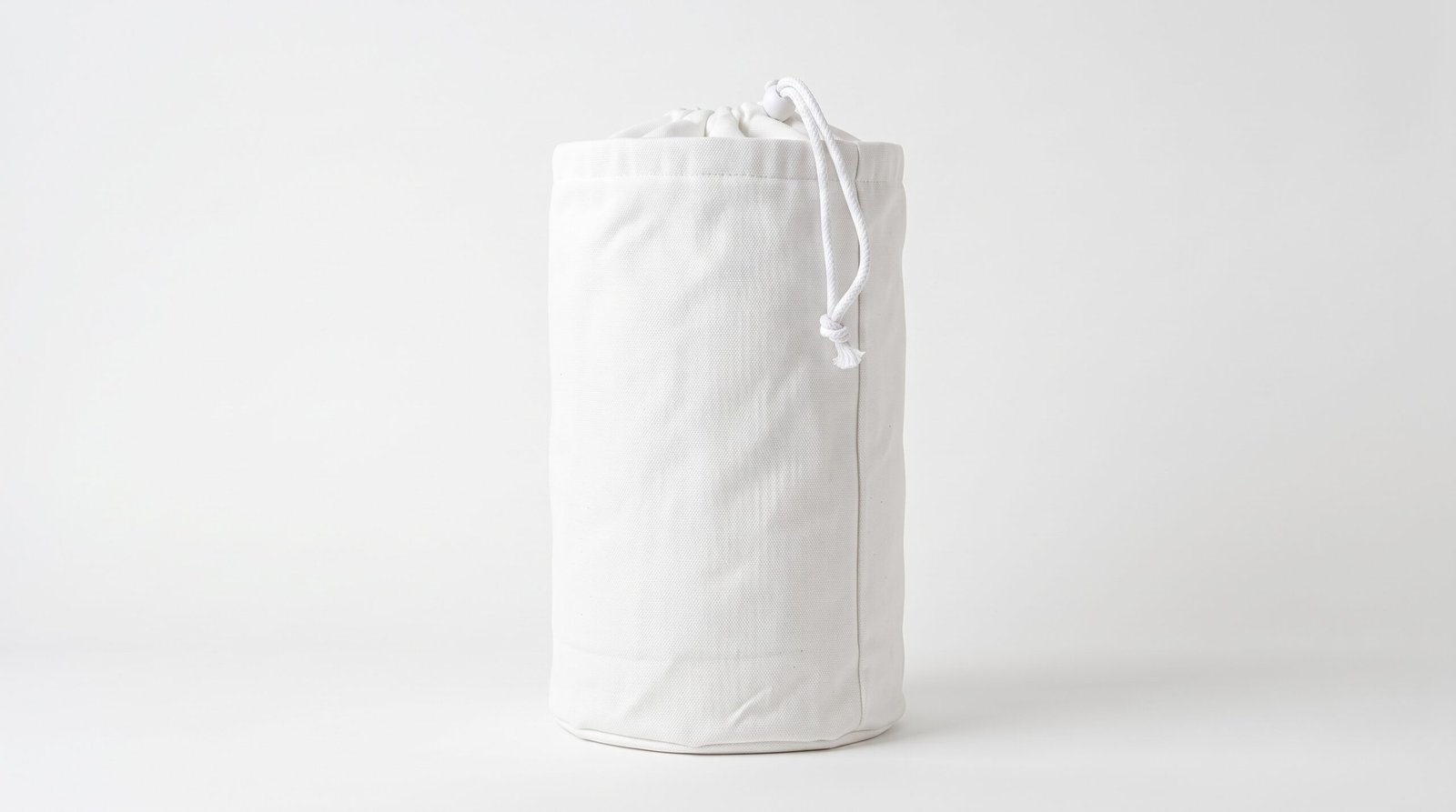 Cylindrical Drawstring Laundry Bag