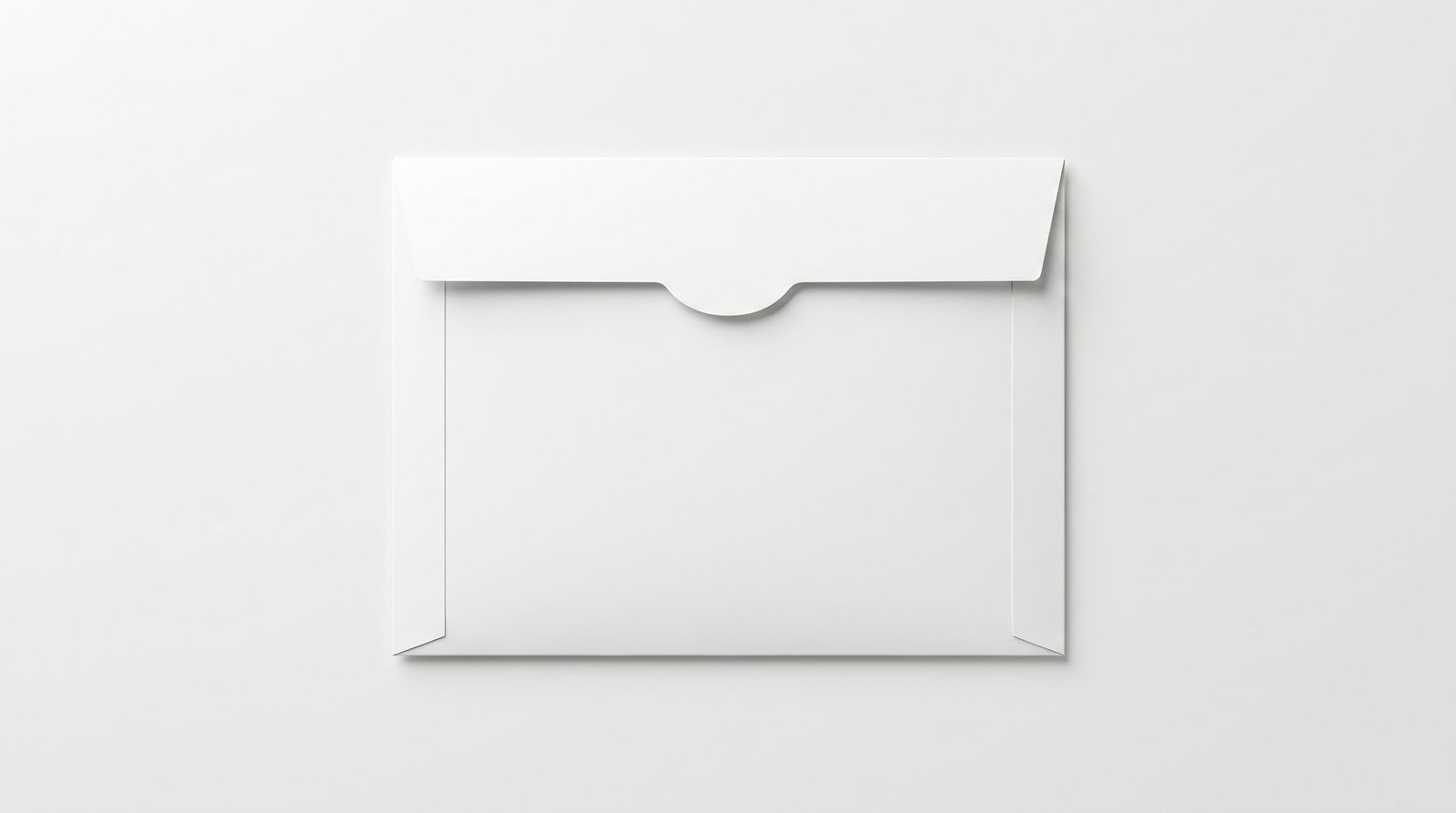 Flat Envelope Folder for Documents